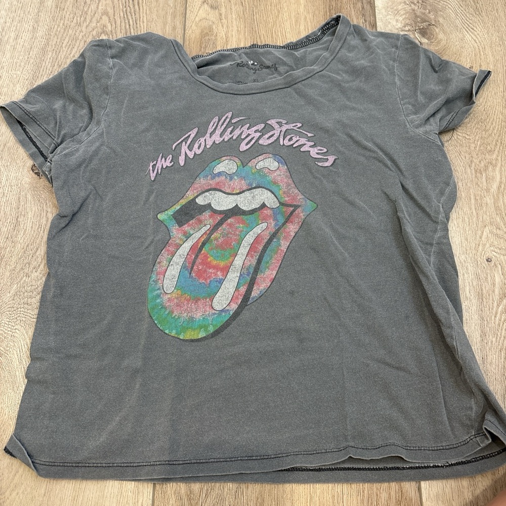 The Rolling Stones Gray Tee